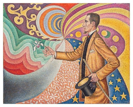 Paul Signac - Portrett av Felix Fénéon