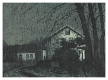 Harald Sohlberg - Midnatt