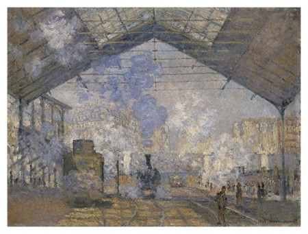 Claude Monet - Saint Lazara Station